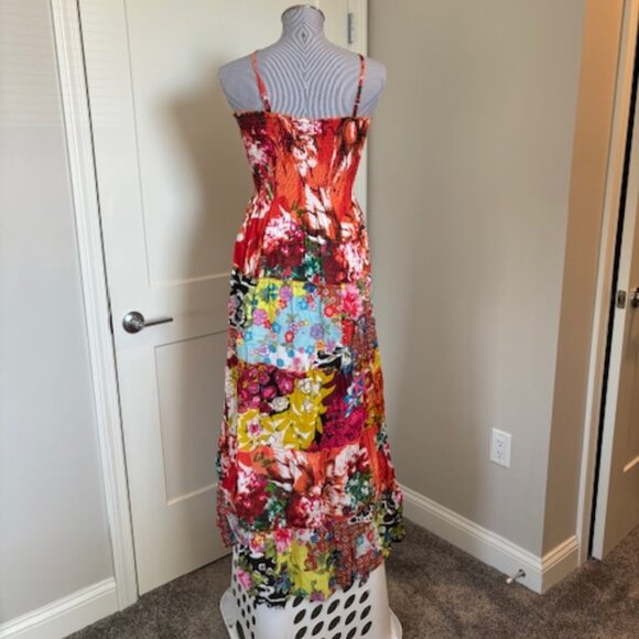Colorful Boho Maxi Dress (M) - Picture 3 of 4